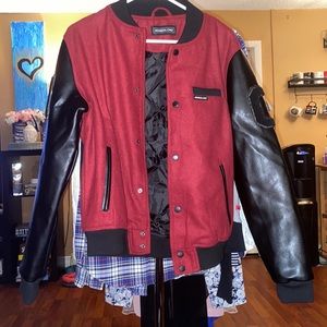 Members Only Mens Letterman Style